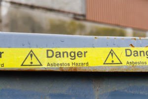 asbestos warning tape
