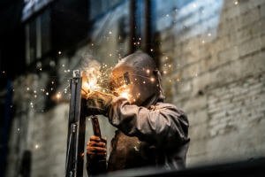 welder performing a job