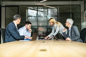 lawyers at conference table