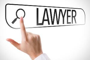 tapping a search icon for a lawyer